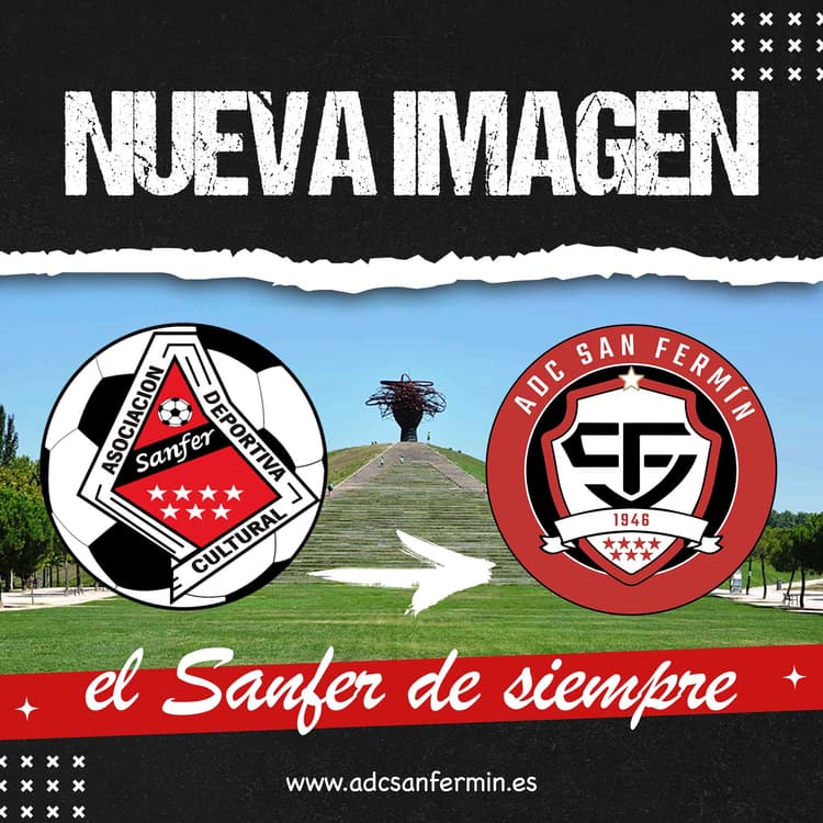 Nuevo escudo de la ADC San Fermín